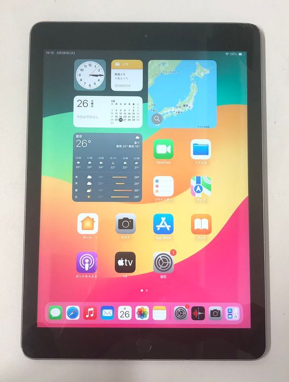 ������Х����iPad(��6����) WiFi�� 32GB ���ڡ������쥤 MR7F2J/A