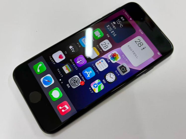 ������Х��������SIM�ե꡼ iPhone SE(�裲����) 64GB �֥�å�