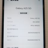 ������ SIM�ե꡼ Galaxy A25 5G �֥�å� SM-A253C Ƚ��� ��ŷ��Х�����