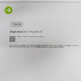 ���� iPad mini (A17 Pro) 8.3�� Wi-Fi 128GB MXN63J/A
