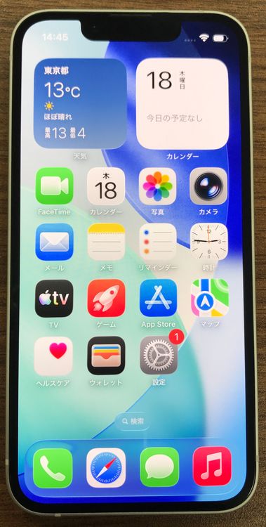 ��JCKA�ۡ���SIM�ե�� iPhone13mini  128GB �������饤�ȡ���