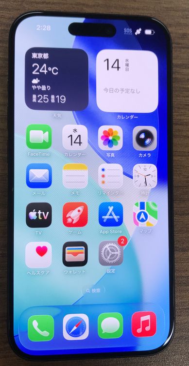 ��JCKA�ۡ����ʡ�SIM�ե�� iphone15pro��256GB���֥�å���
