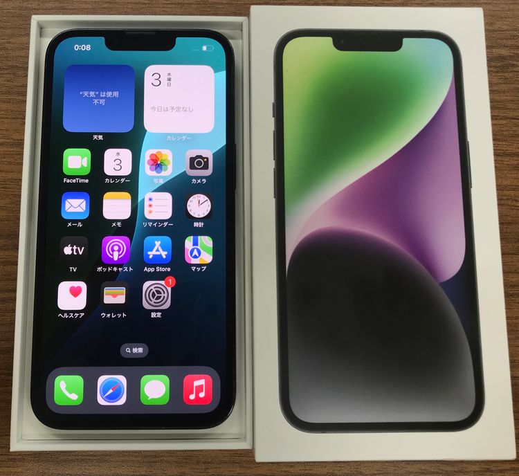 ��JCKA�ۡ�����85%�� iPhone14��128GB���ߥåɥʥ��ȡ���