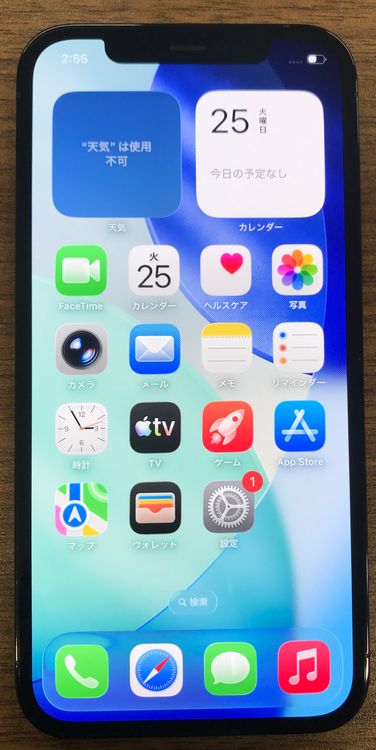 ��JCKA�ۡ� SIM�ե�� iphone12pro �� 128GB �֥롼��