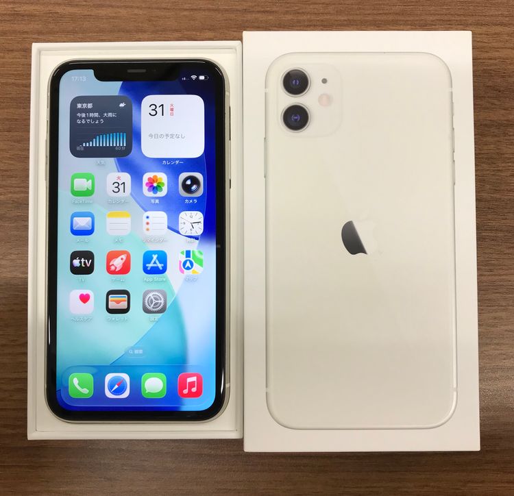 ��JCKA�ۡ��ò�SIM�ե꡼��iPhone11��128GB���ۥ磻�Ȣ����饹�ե�����Ʃ��������