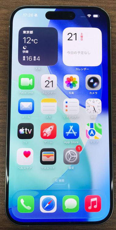 ��JCKA�ۡ����ʡ�����85%��SIM�ե�ݡ� iphone15pro����128GB ���ۥ磻�Ȣ�