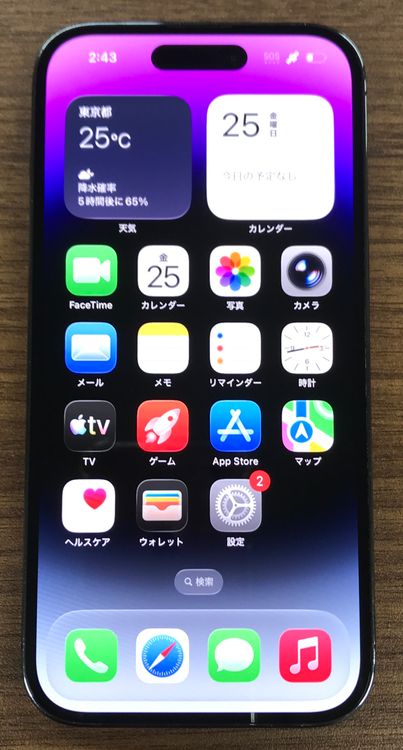 ��JCKA�ۡ�SIM�ե�� iphone14pro�� 128GB�� �ѡ��ץ��