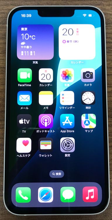 ��JCKA�ۡ���������84%��SIM�ե�� iphone13 ��128GB ���ۥ磻�Ȣ�