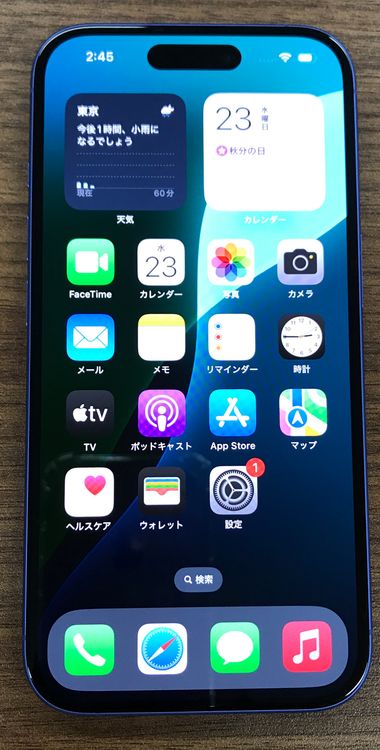 ��JCKA�ۡ��ǥⵡ����100%��SIM�ե�� iphone16�� 128GB ���֥롼��