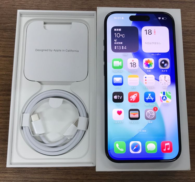 ��JCKA�ۡ�����85%��SIM�ե�� iPhone15Pro ��512GB���֥롼�����ե�����դ�