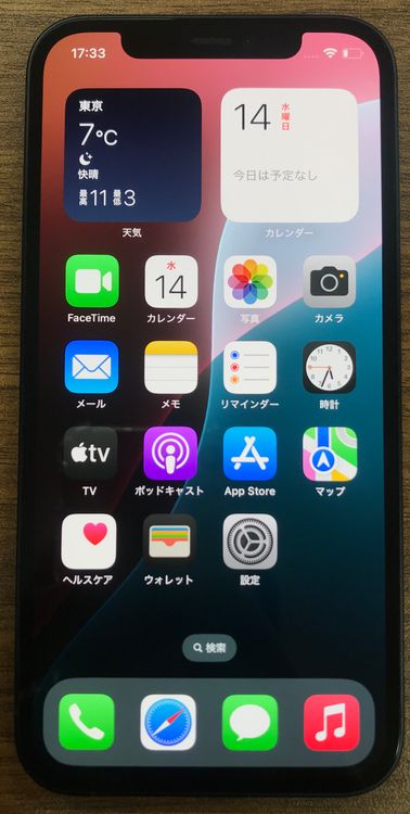 ��JCKA�ۡ���SIM�ե�� iPhone12  64GB ���֥�å�����������