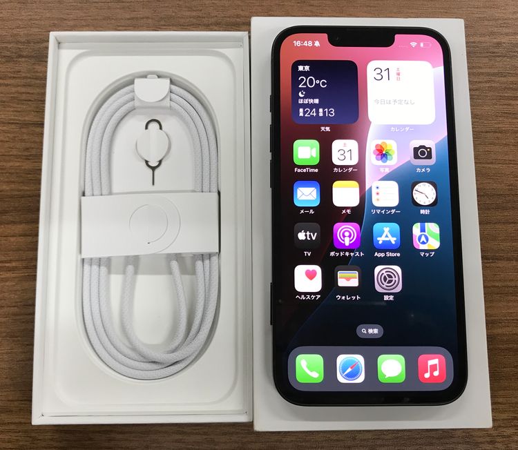 ��JCKA�ۡ��ǥⵡ����100%SIM�ե�� iphone16e 128GB �֥�å����ե�����դ�