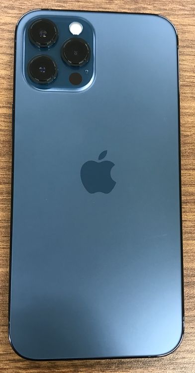 ��JCKA�ۡ��ǥⵡ����100%��SIM�ե�� iphone12promax 128GB ���֥롼��