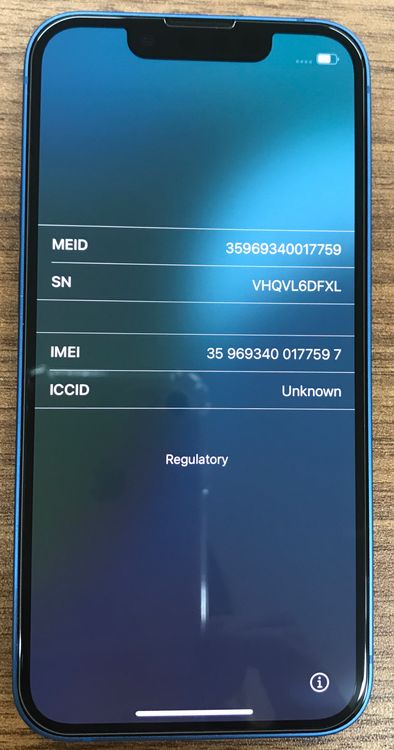 JCKA 86SIMեiPhone13mini 128GB ֥롼