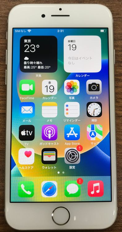 JCKAۡ91%SIMե꡼ iPhone8 64GBСդ
