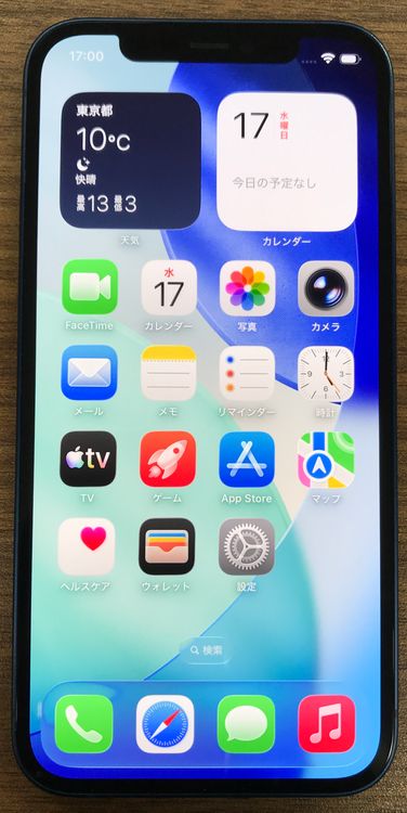 ��JCKA�ۡ�����85%��SIM�ե�� iPhone12�� 128GB ���֥롼����������