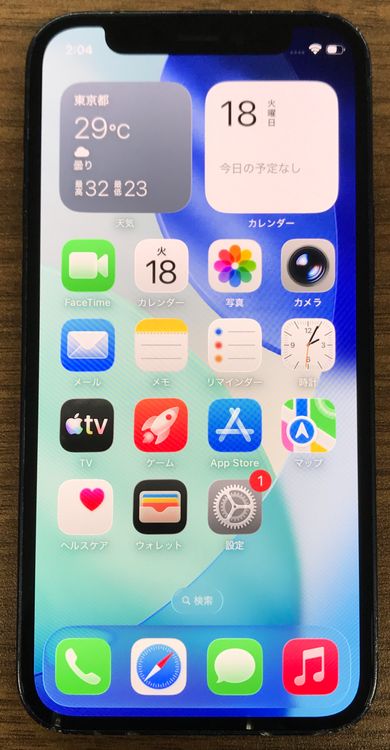��JCKA�ۡ������ꡧ����100%SIM�ե�� iphone12mini��128GB �֥�å���