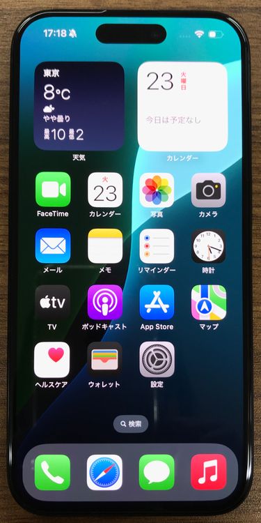 ��JCKA�ۡ������ꡧ�ǥⵡ����100%�� iPhone15pro ��128GB���֥롼��