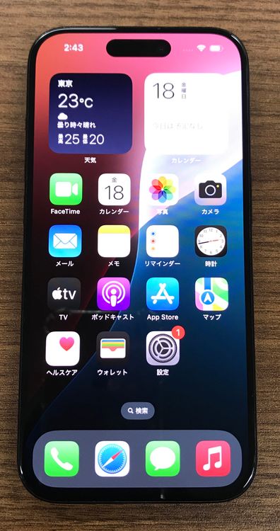 ��JCKA�ۡ����ʡ�����81%��SIM�ե�� iphone15pro�� 128GB���֥롼��