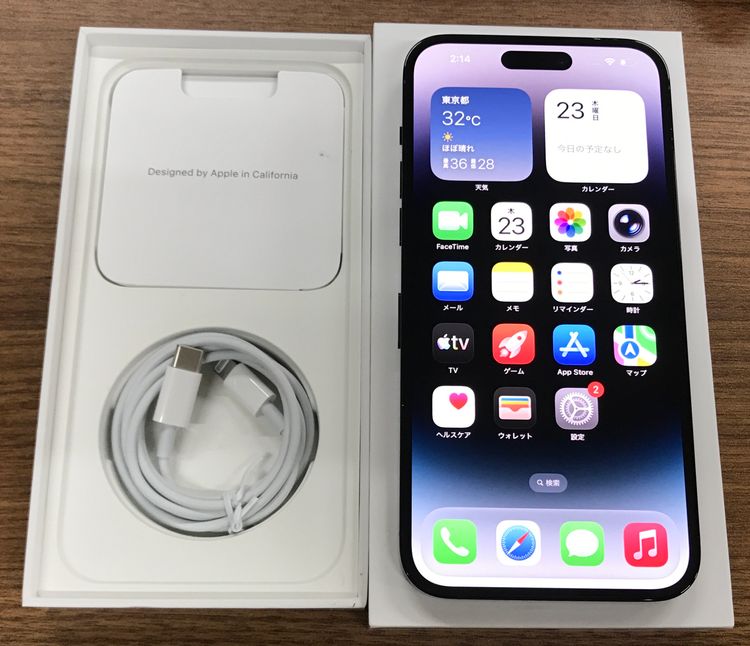 ��JCKA�ۡ����ʡ�SIM�ե�ݡ� iphone14promax�� 256GB ���֥�å���