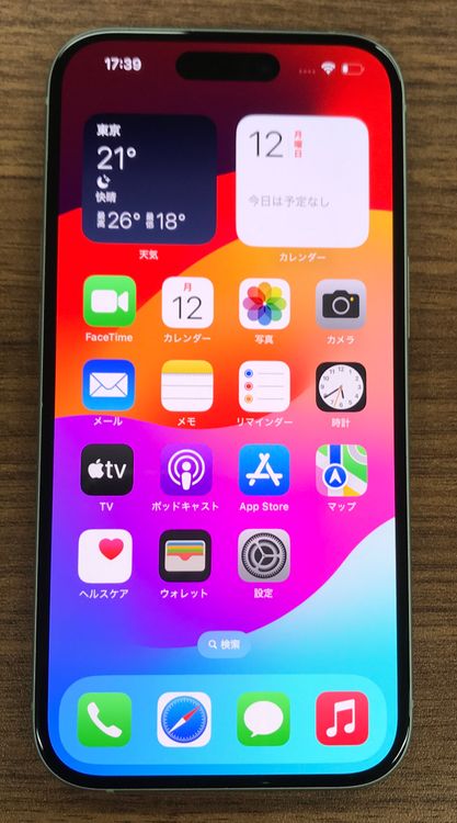 ��JCKA�ۡ����ʡ�����87%��SIM�ե�� iphone15�� 128GB �������꡼���