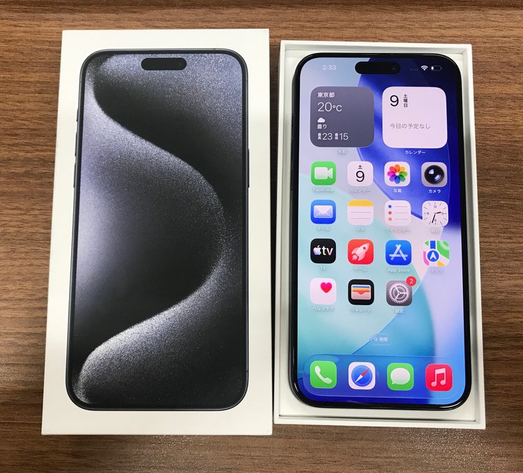��JCKA�ۡ�����SIM�ե�� iphone15Promax��256GB �֥롼���ե�����դ�