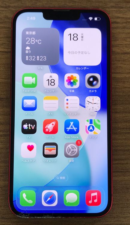��JCKA�ۡ���SIM�ե�� iphone13��256GB�� ��åɢ�