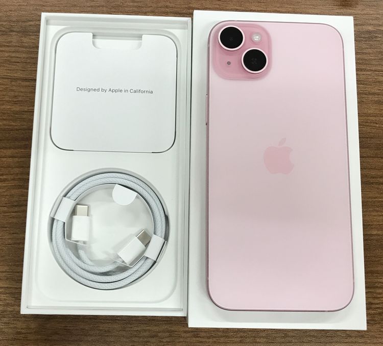 ��JCKA�ۡ�Ķ��������100%��SIM�ե�� iphone15Plus  128GB �ԥ󥯢�
