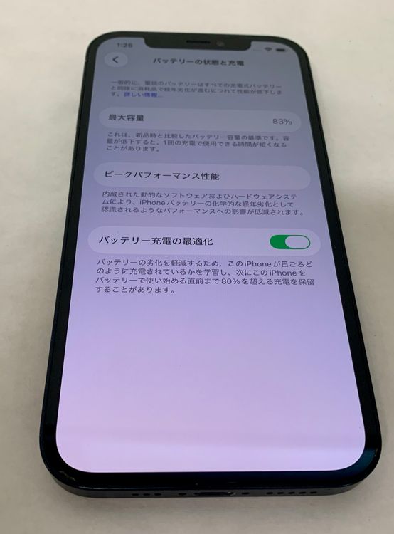 �ڶ��Сۡ����ʡ�sim�ե꡼��iPhone12��64GB���֥�å����Хåƥ꡼83���