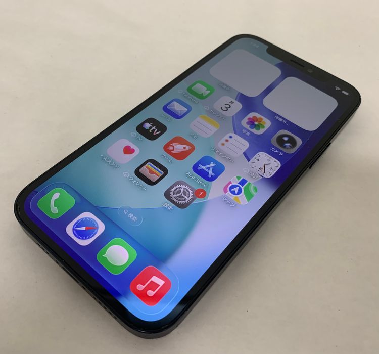 �ڶ��Сۡ����ʡ�sim�ե꡼��iPhone12��64GB���֥�å����Хåƥ꡼83���
