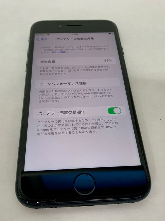 �ڶ��Сۡ��������sim�ե꡼��iPhoneSE3 64GB���ߥåɥʥ��ȡ��Хåƥ꡼83���
