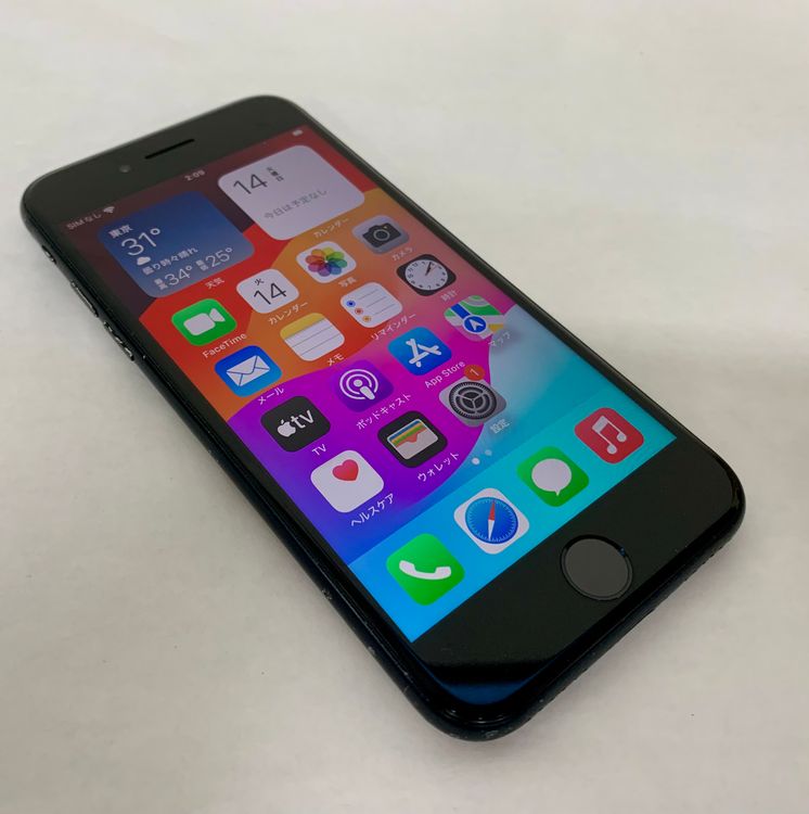 �ڶ��Сۡ��������sim�ե꡼��iPhoneSE3 64GB���ߥåɥʥ��ȡ��Хåƥ꡼83���
