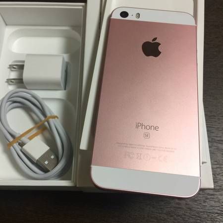 ムスビー｜美品 国内版 simフリー iPhoneSE 64GB ローズゴールド色 