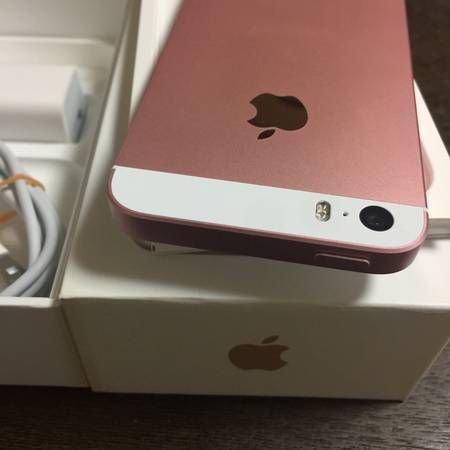 □SIMフリーiPhoneSE あいし 64GB ローズゴールド 判定○ 残債なし□ 