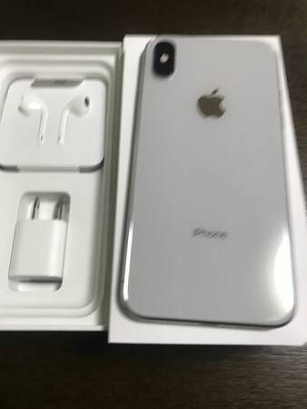 ムスビー｜超美品 国内版 simフリー iPhonex 256GB シルバー色 