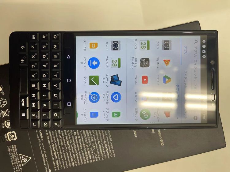 Ķʡǡsimե꡼  BlackBerry KEY2 BBF100-9