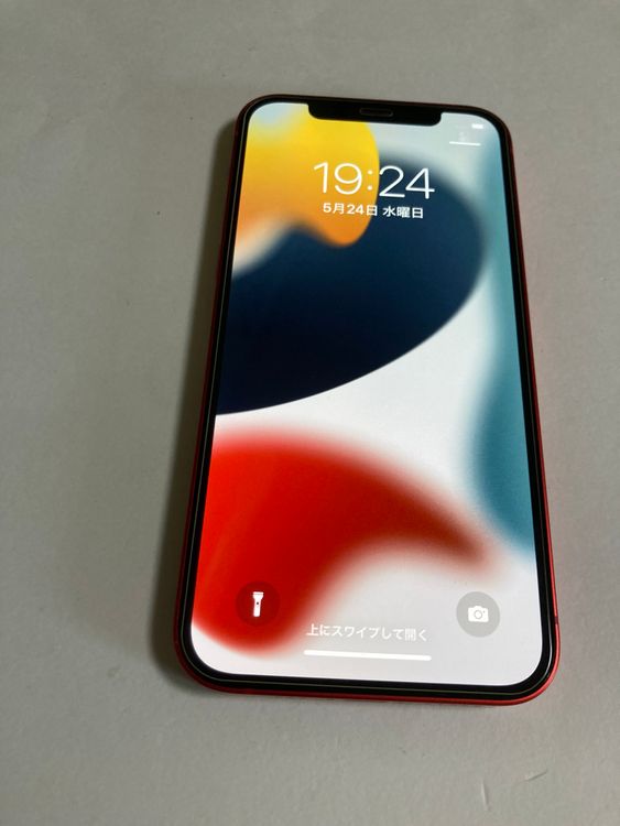 ムスビー｜超美品 国内版 simフリー iPhone12 64GB レッド色 