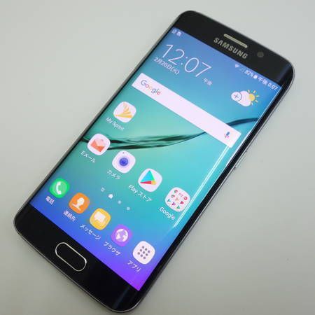 ムスビー｜32GB☆Samsung Galaxy S6 edge☆ギャラクシー☆ブラック 