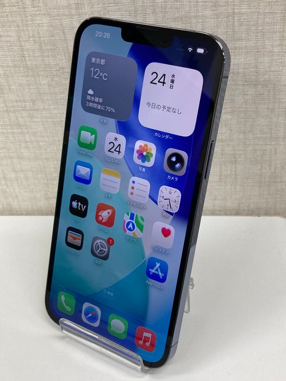 �¿����֥����ݾڡ������ʡ�iPhone13promax/256GB/������֥롼���Хåƥ꡼80%