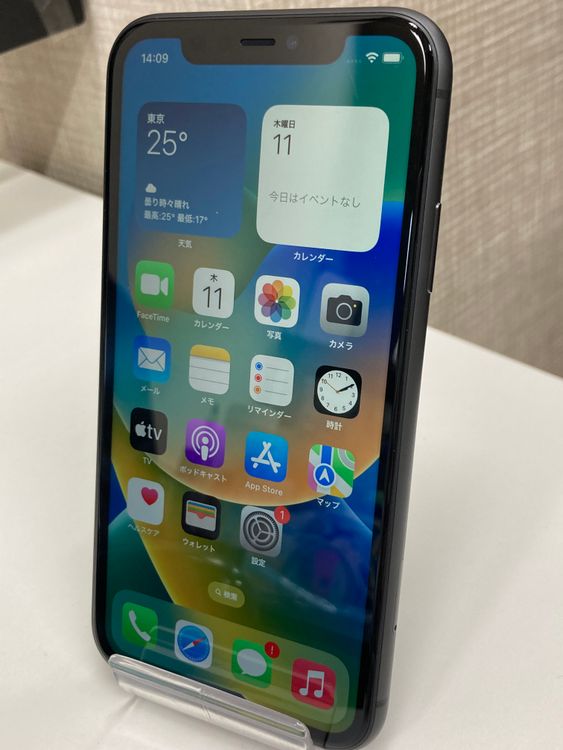 �¿����֥����ݾڡ������ʡ�iPhone11/64GB/�֥�å����Хåƥ꡼100%