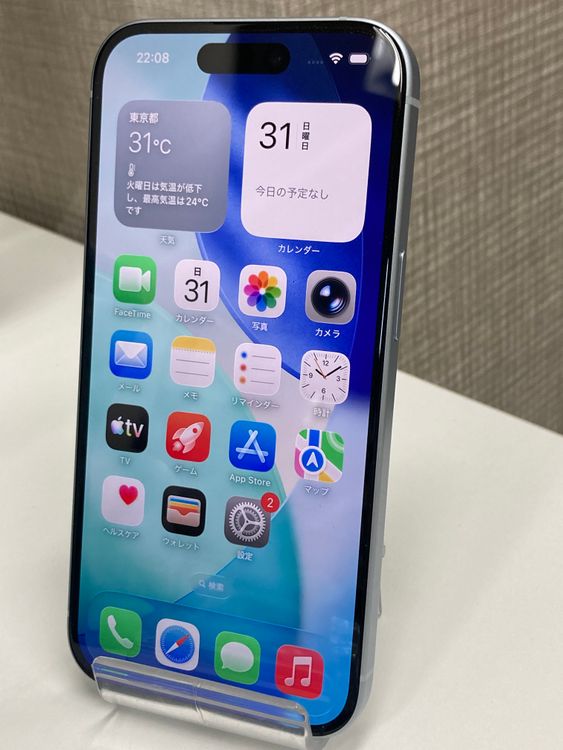 �¿����֥����ݾڡ������ʡ�iPhone15/128GB/�֥롼���Хåƥ꡼85��