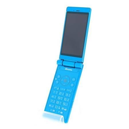ムスビー｜特価 docomo SH-06G AQUOS ケータイ Blue Green ガラケー 
