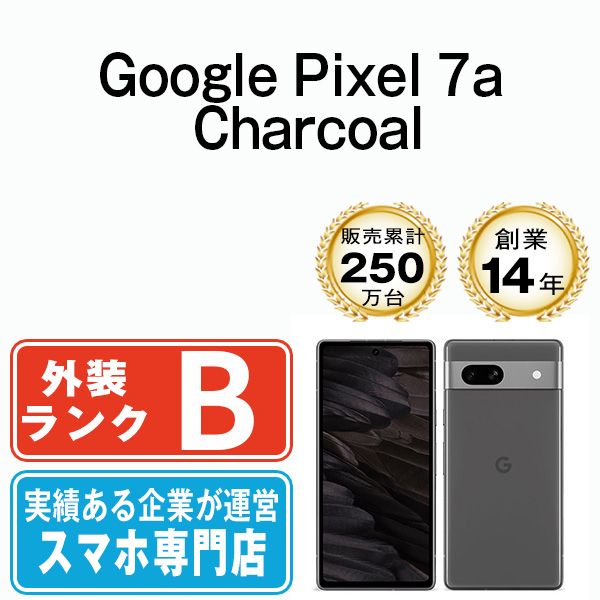 ����š� Google Pixel7a Charcoal gp7ach7mtm