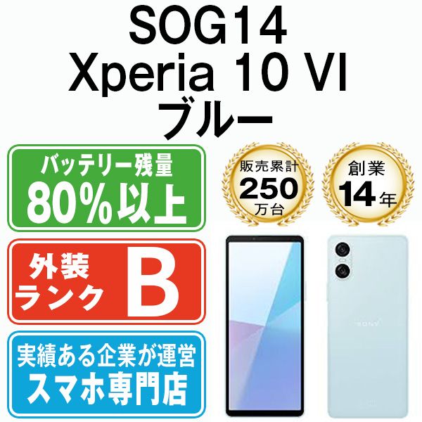 š SOG14 Xperia 10 VI ֥롼 sog14bl7mtm