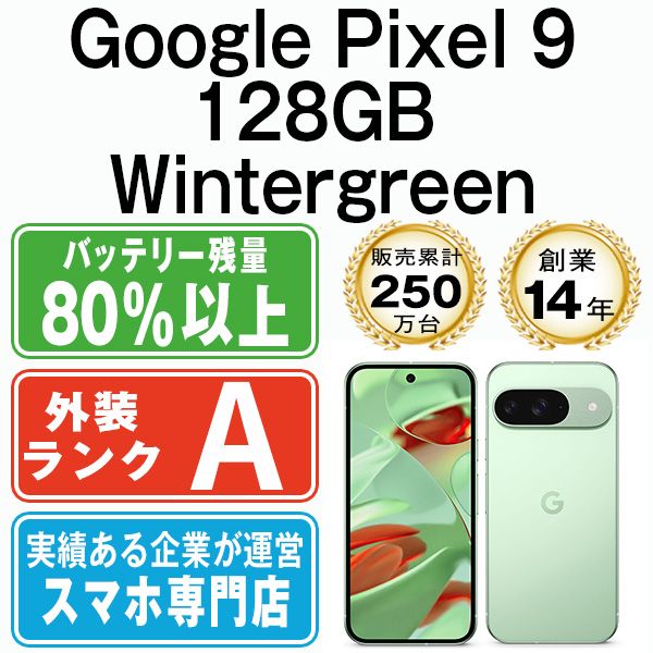 ����š� Google Pixel9 128GB Wintergreen gp91wg8mtm