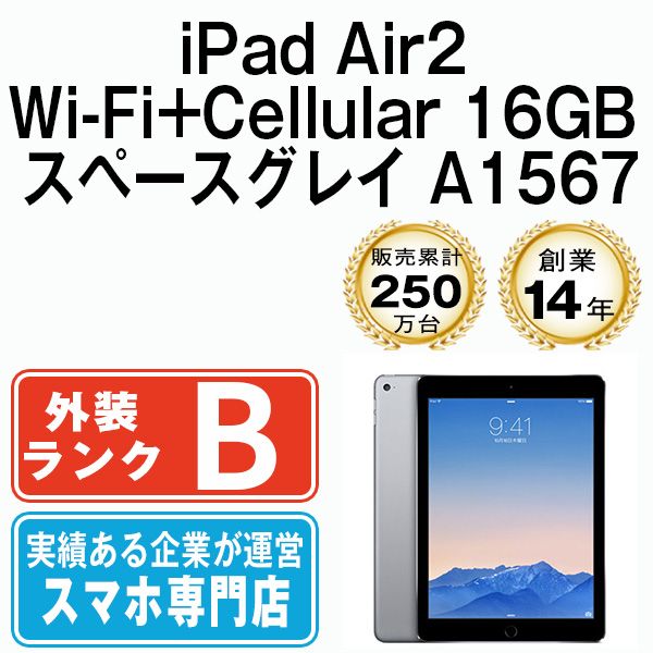 š iPad Air2 Wi-Fi+Cellular 16GB ڡ쥤 A1567 ipda2mtm058