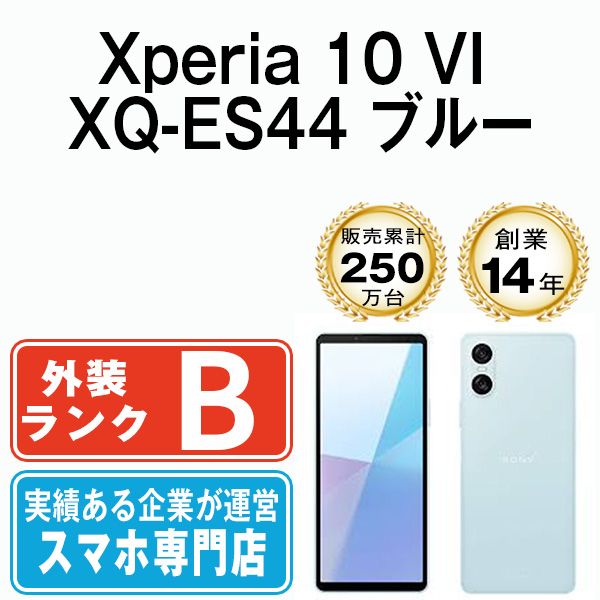 ����š� Xperia 10 VI XQ-ES44 �֥롼 xqes44bl7mtm