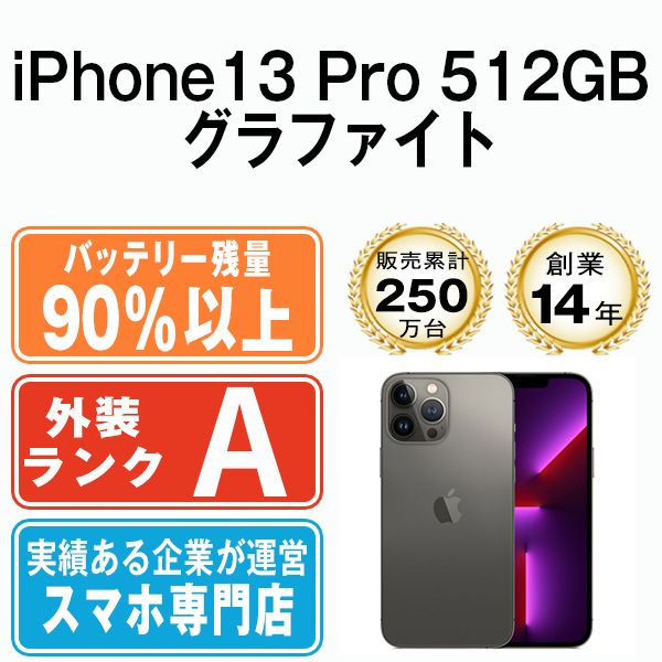 ����š� iPhone13 Pro 512GB ����ե����� ip13pmtm1643b