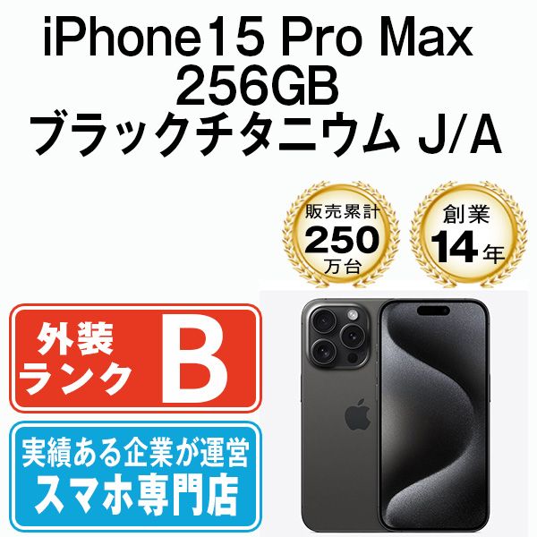 š iPhone15 Pro Max 256GB ֥å˥ ip15pmmtm2344