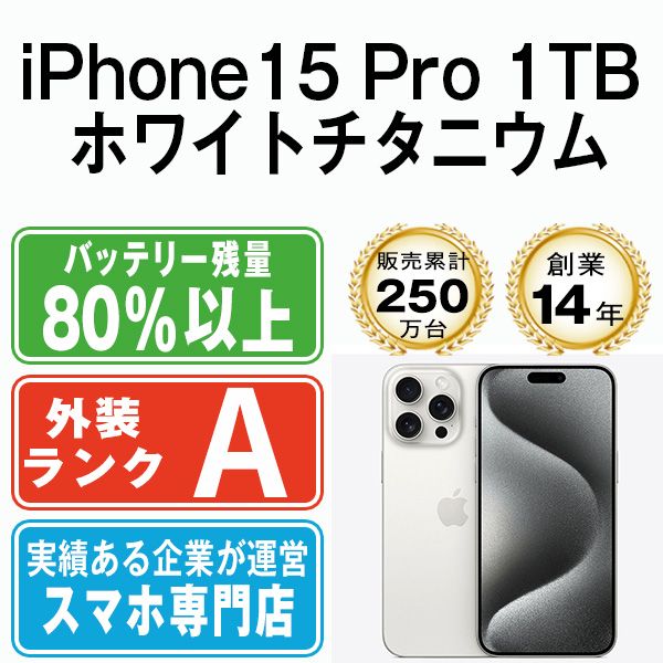 š iPhone15 Pro 1TB ۥ磻ȥ˥ ip15pmtm2368